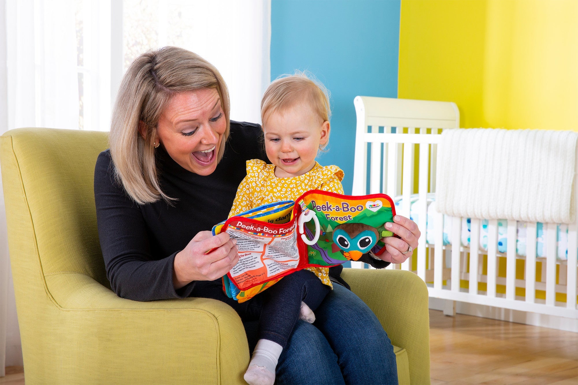 Lamaze Peek-A-Boo Forest Lift-A-Flap Book