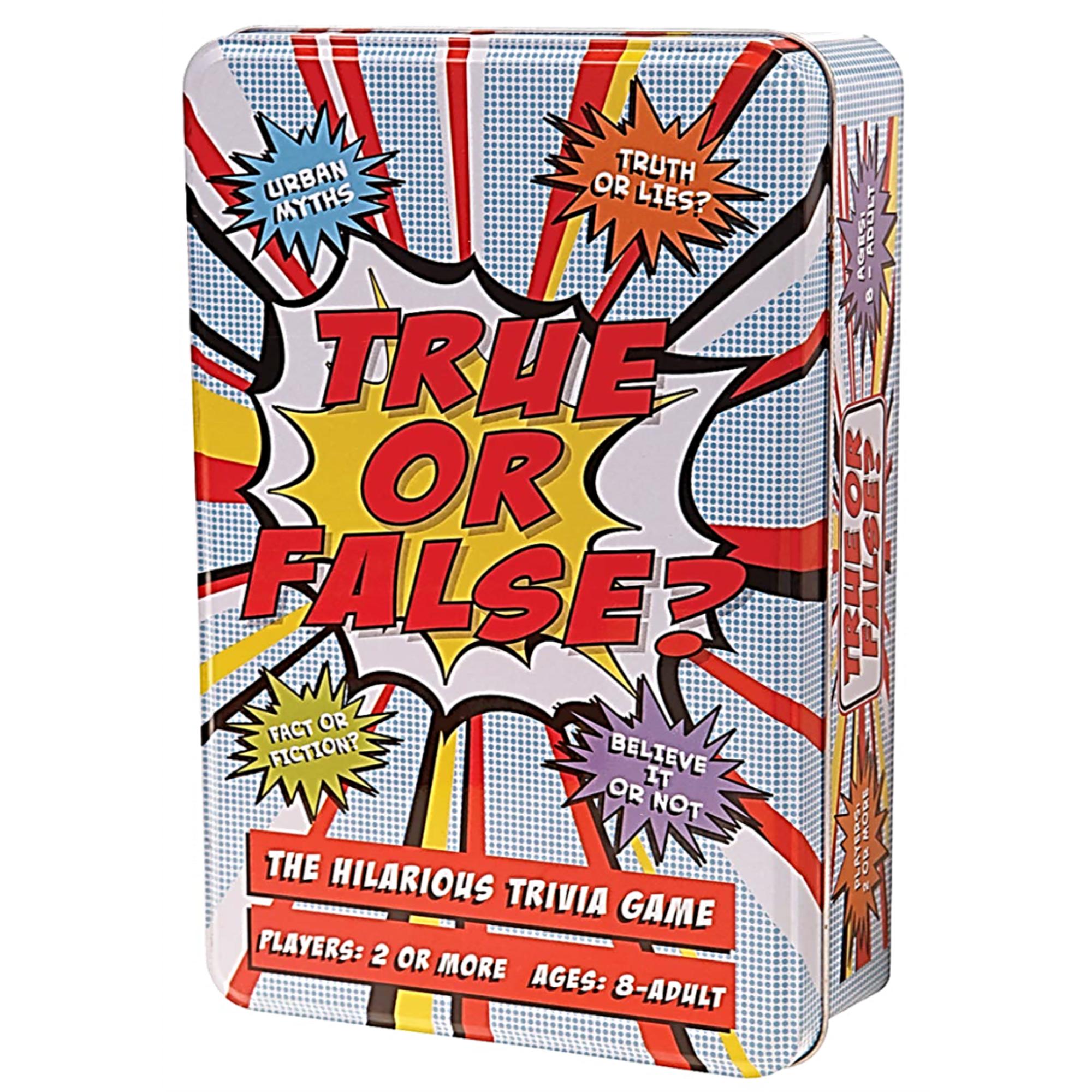 Lagoon True Or False? Tinned Game