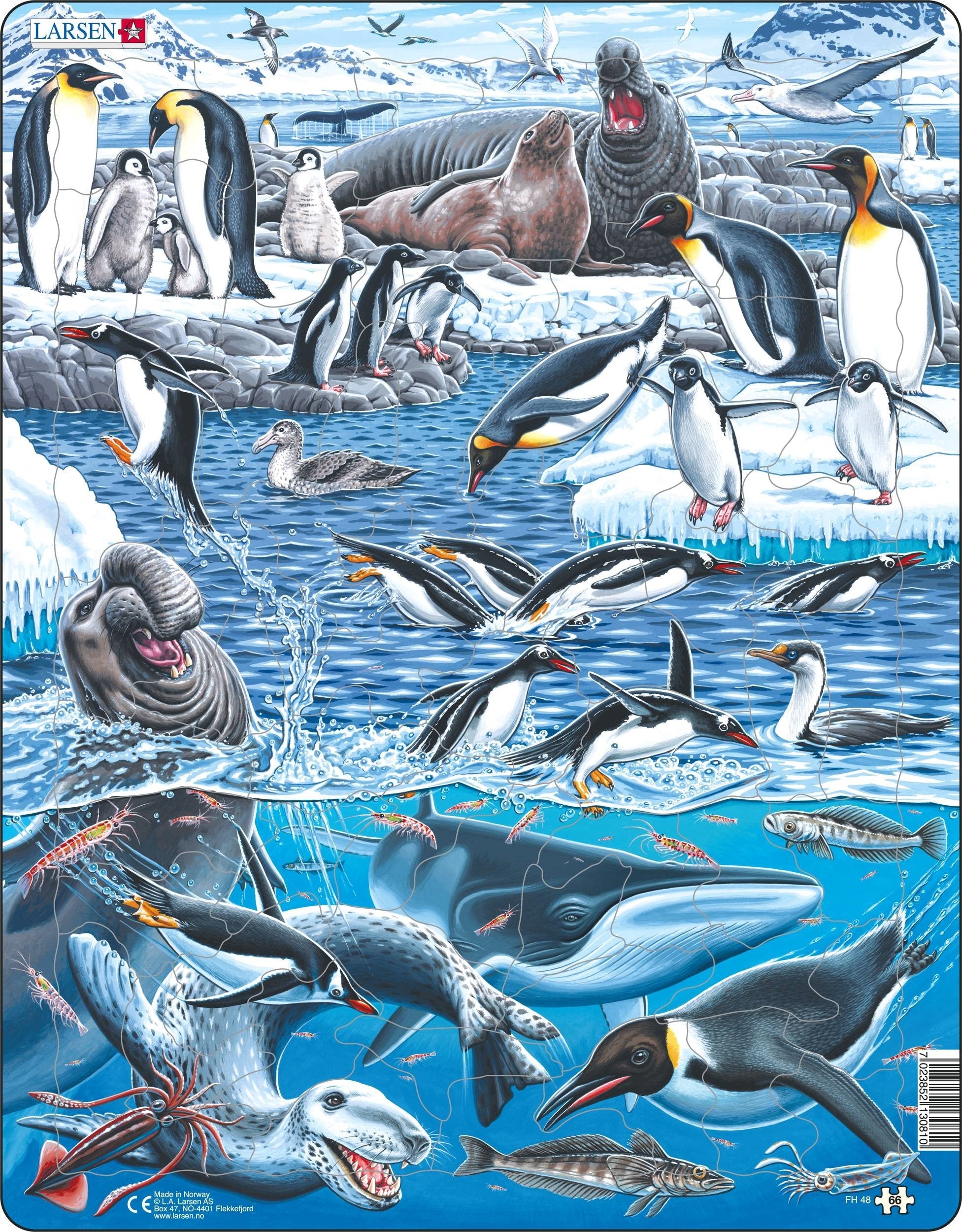 Larsen AntaRCtica Frame Tray Puzzle