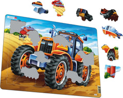LARSEN TRACTOR FRAME TRAY PUZZLE