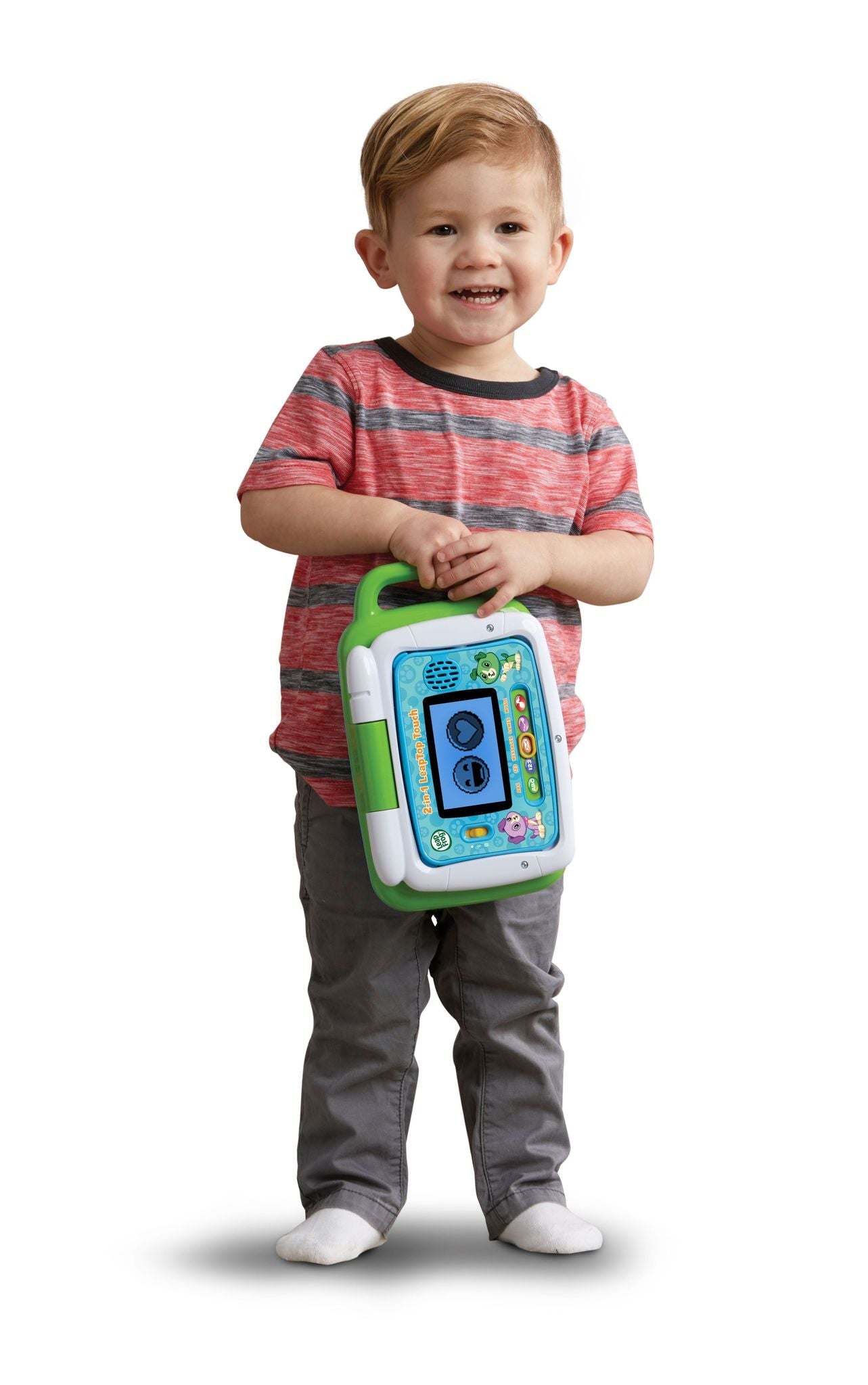 LeapFrog 2-In-1 Leaptop Touch Green - Toyworld NZ