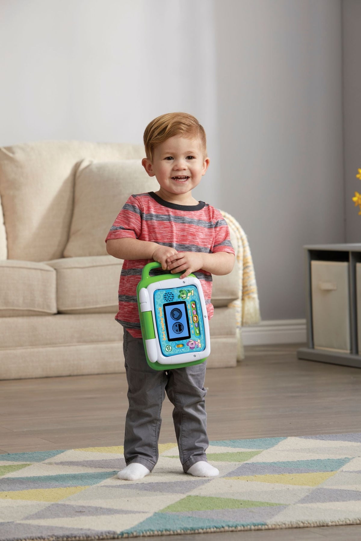 LeapFrog 2-In-1 Leaptop Touch Green - Toyworld NZ