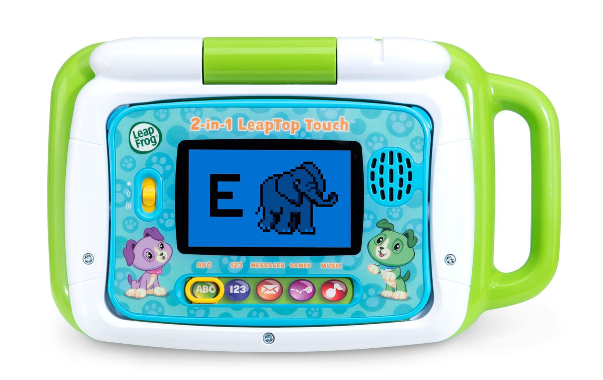 LeapFrog 2-In-1 Leaptop Touch Green - Toyworld NZ