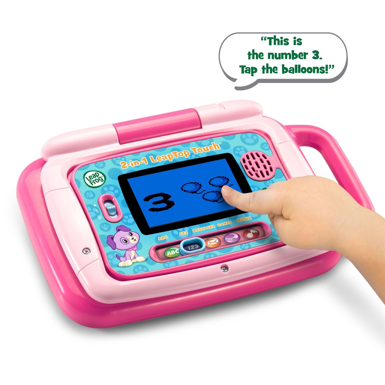 Leapfrog 2-In-1 Leaptop Touch Pink