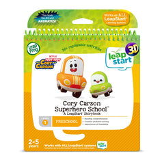 LeapFrog LeapStart 3D Cory Carson Superhero School Activity Book