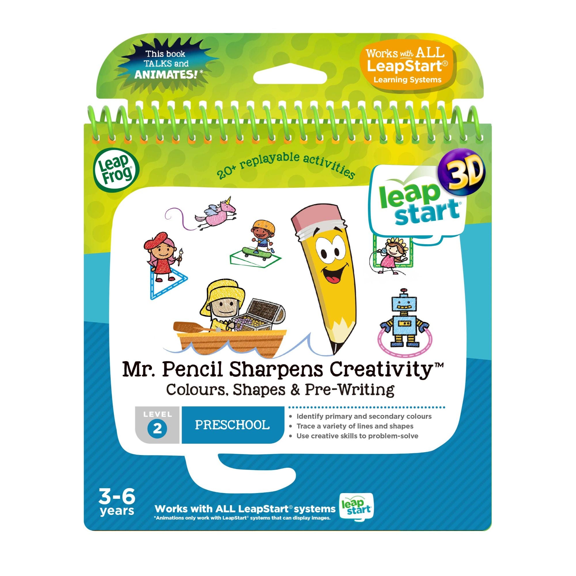 LeapFrog LeapStart Mr. Pencil Sharpens Creativity