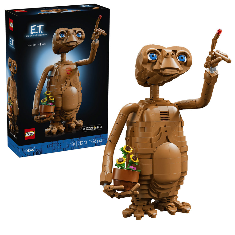 Assembled LEGO 21370 Ideas E.T. the Extra-Terrestrial set
