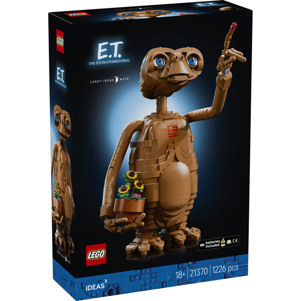 LEGO 21370 Ideas E.T. the Extra-Terrestrial set, in packaging