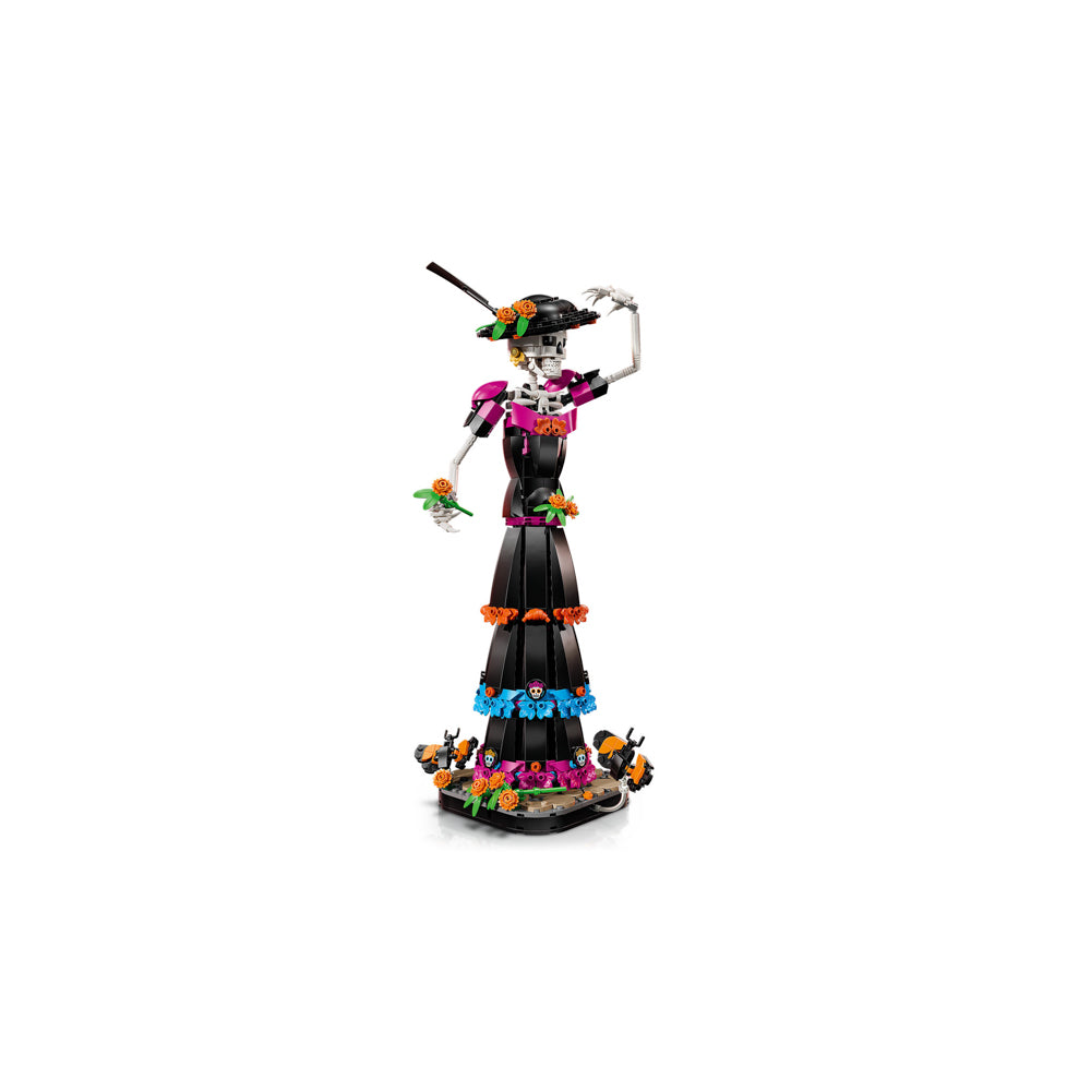 Assembled LEGO 21372 Ideas LA Catrina Day of the Dead set