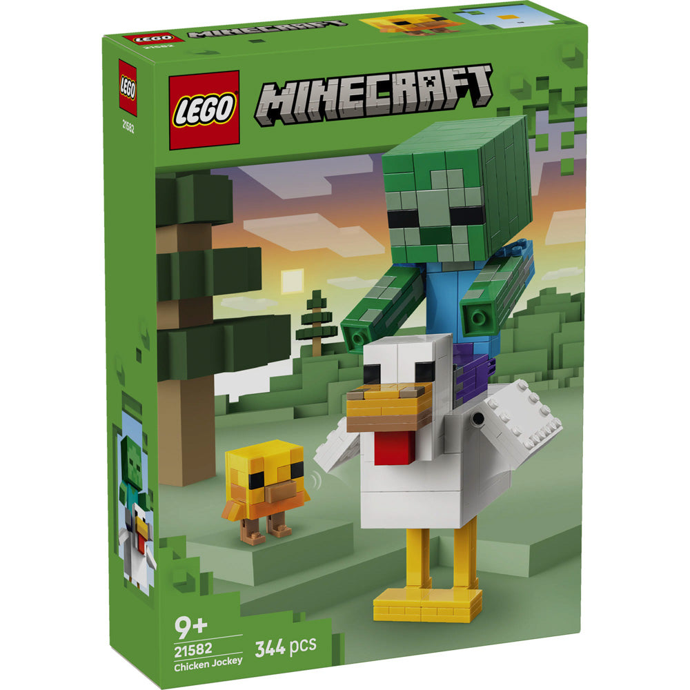 LEGO 21582 Minecraft Chicken Jockey set, in packaging