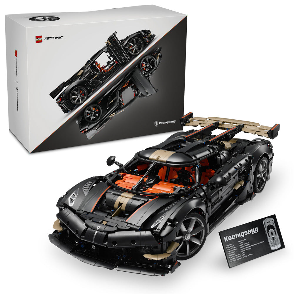 LEGO 42232 Technic Koenigsegg Sadair's Spear Megacar