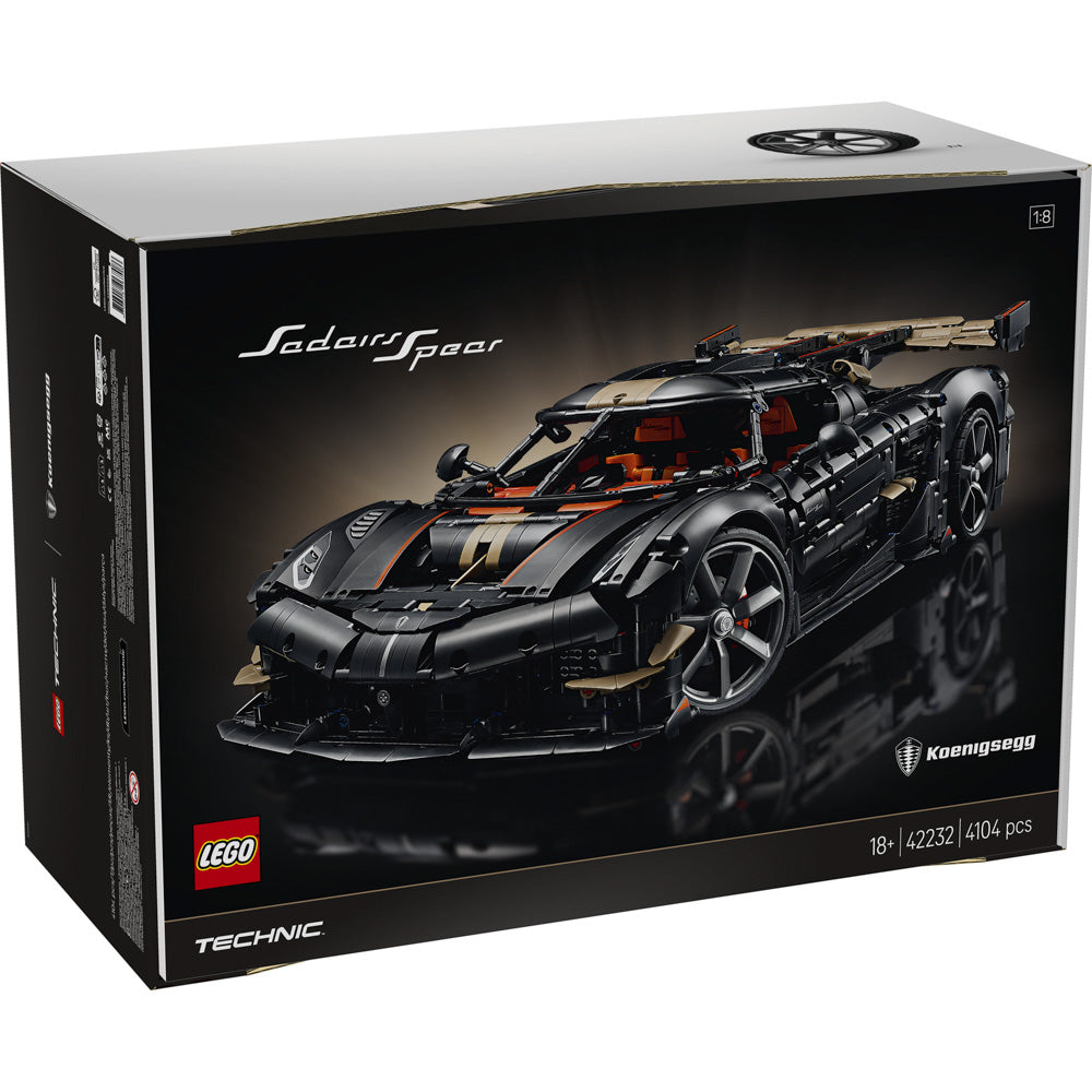LEGO 42232 Technic Koenigsegg Sadair's Spear Megacar