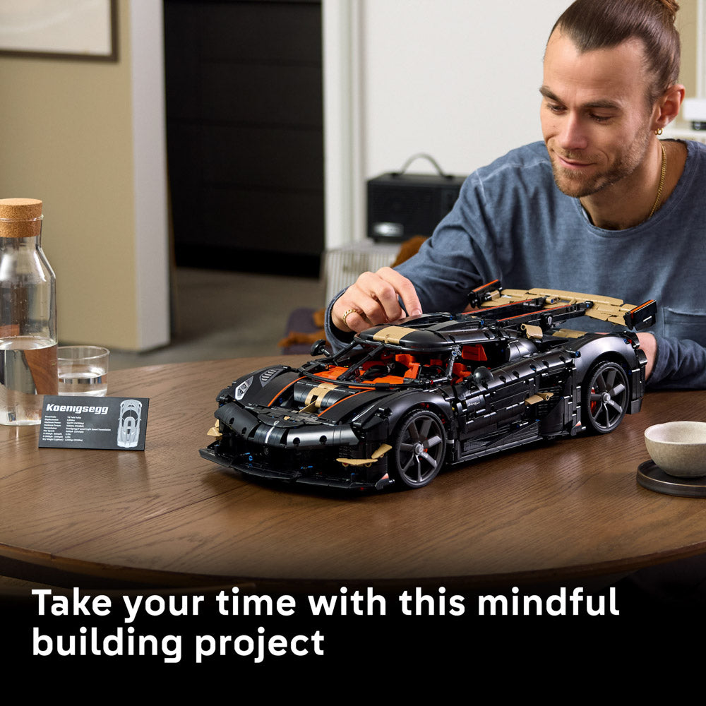 LEGO 42232 Technic Koenigsegg Sadair's Spear Megacar