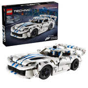 Assembled LEGO 42234 Technic Dodge Viper GTS-R Sports Car set.
