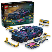 Assembled LEGO 42236 Technic Custom Garage Ford Mustang GT Car set