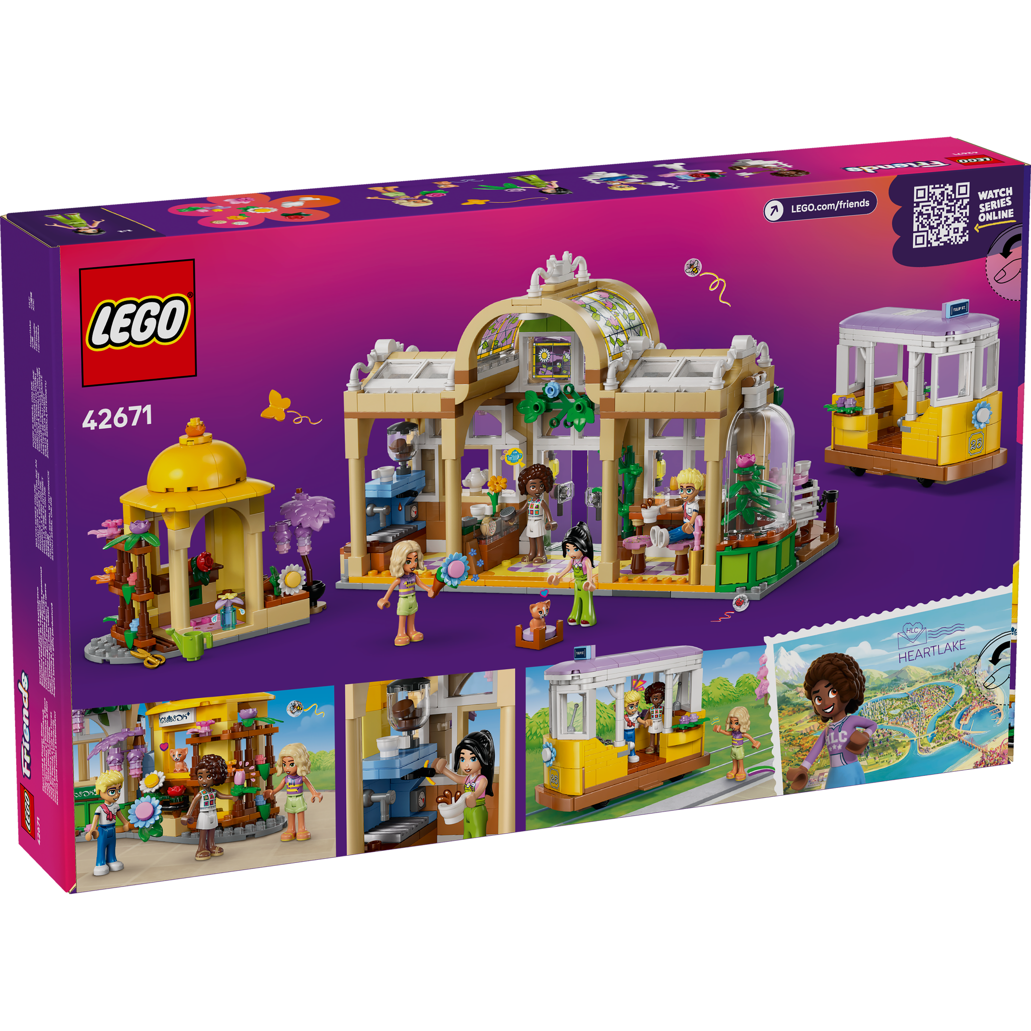 LEGO 42671 Friends Plant Cafe & Flower Shop