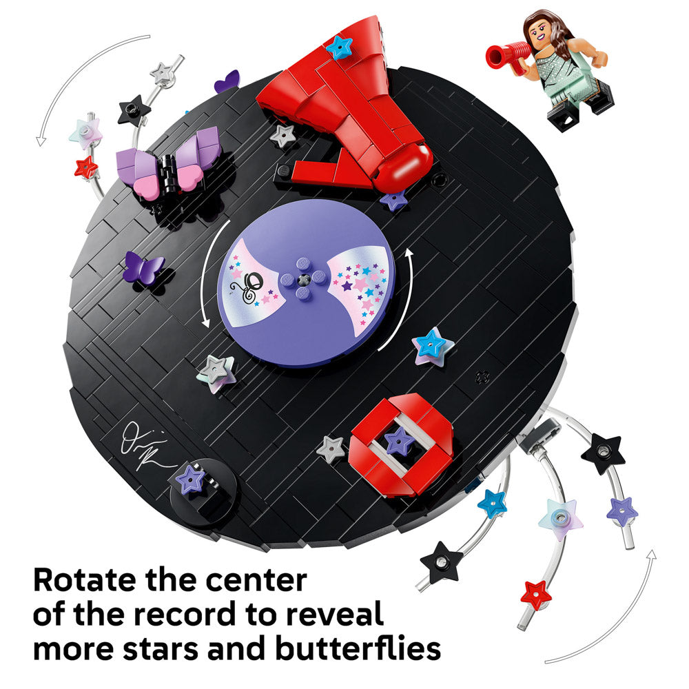 Assembled LEGO 43028 Editions Music Olivia Rodrigo's Vinyl set