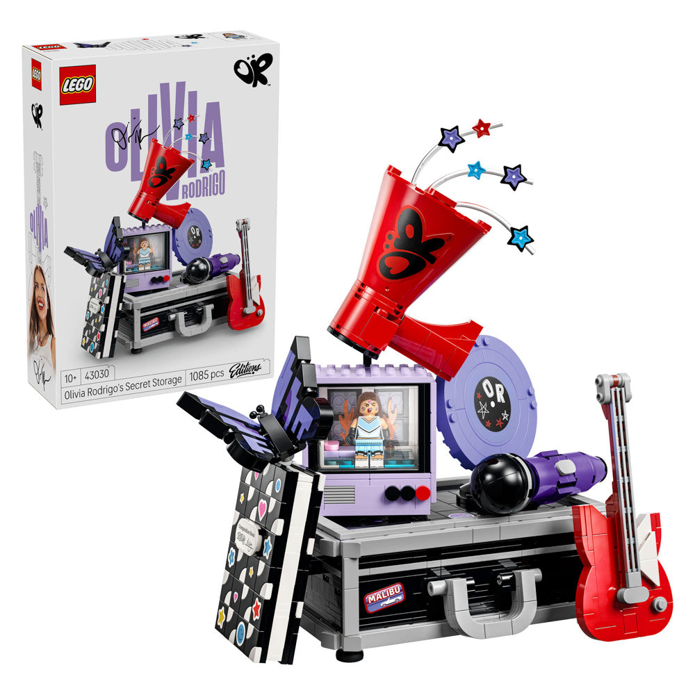 Assembled LEGO 43030 Editions Music Olivia Rodrigo's Secret Storage set