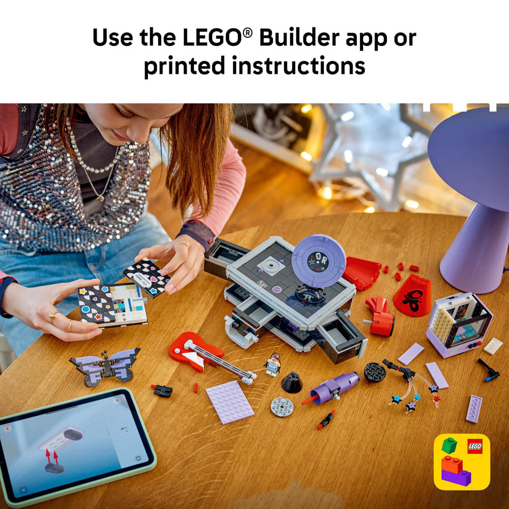 Use the lego builder app to make the LEGO 43030 Editions Music Olivia Rodrigo's Secret Storage set.