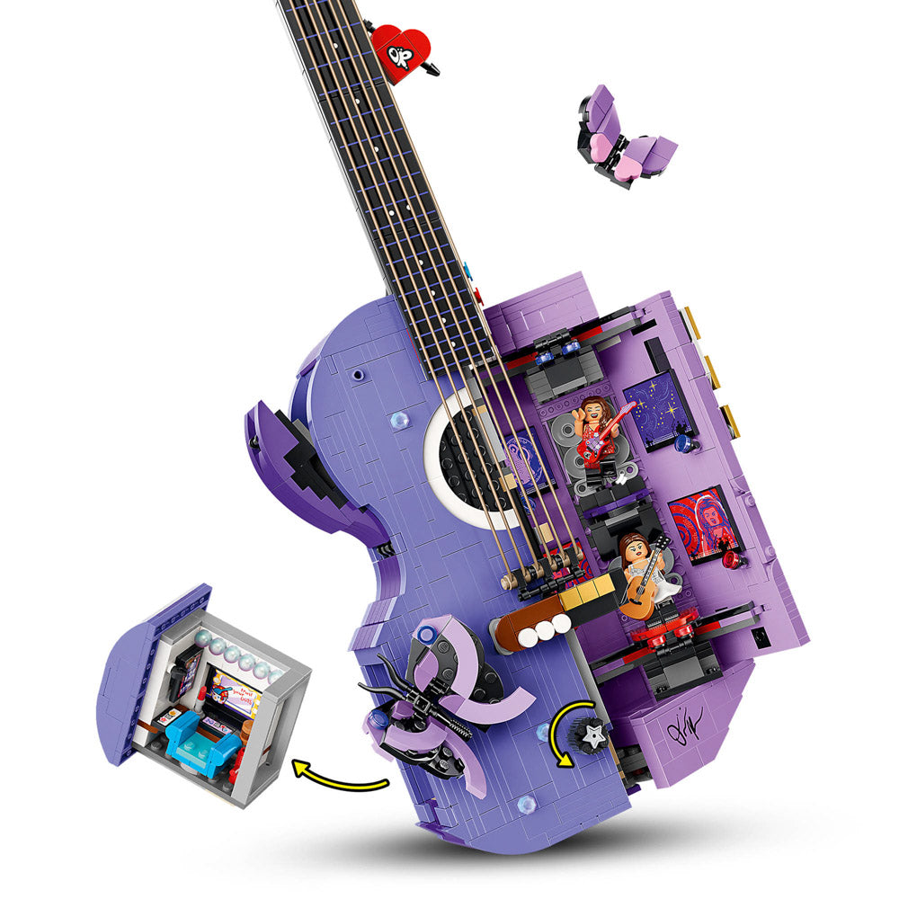 Assembled LEGO 43031 Editions Music Olivia Rodrigo's Dual Guitar set