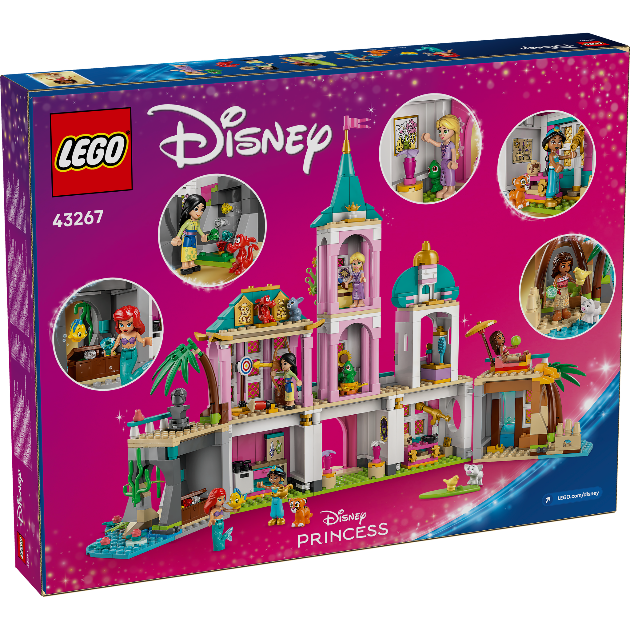 LEGO 43267 Disney Princess Princess Castle & Royal Pets