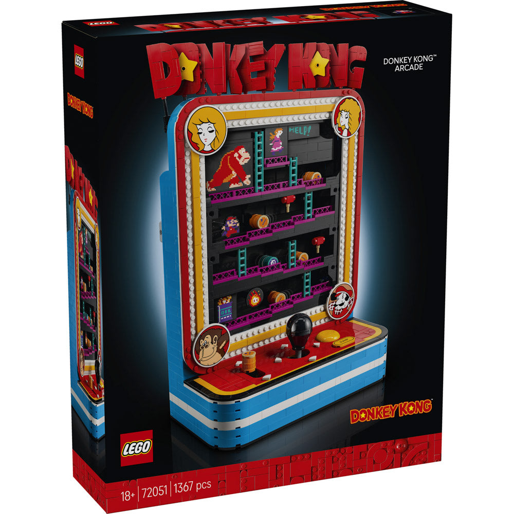 LEGO 72051 Super Mario Donkey Kong Arcade Game set, in packaging.