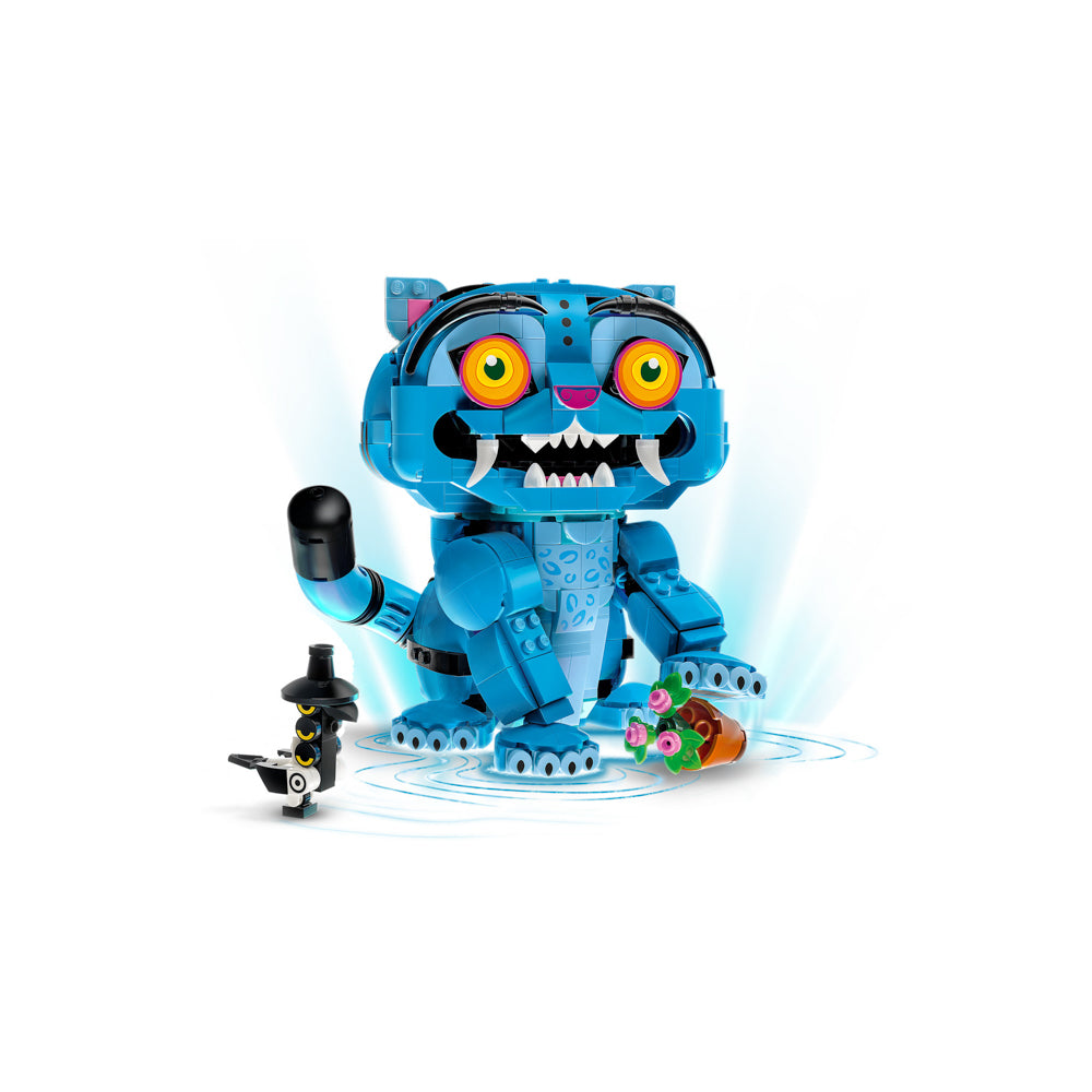 Assembled LEGO 72537 KPop Demon Hunters Derpy Tiger and Sussie Bird set