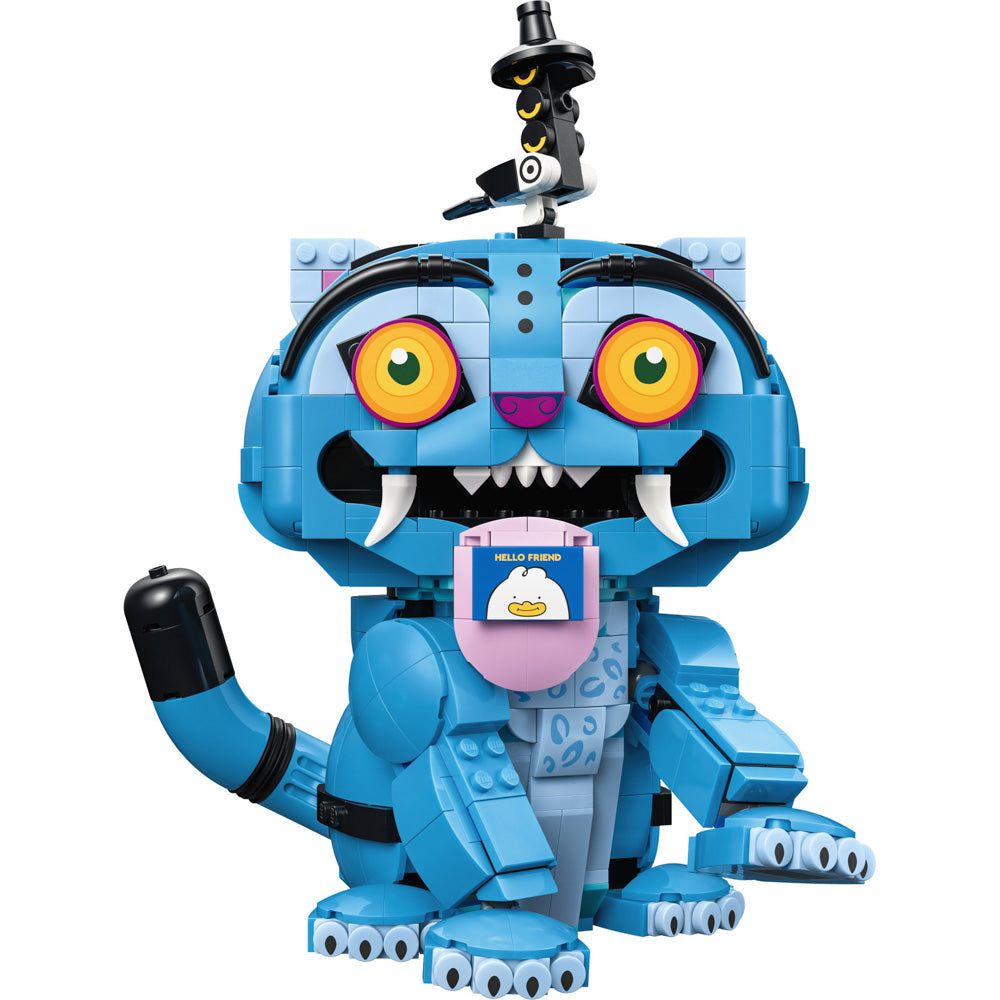 Assembled LEGO 72537 KPop Demon Hunters Derpy Tiger and Sussie Bird set