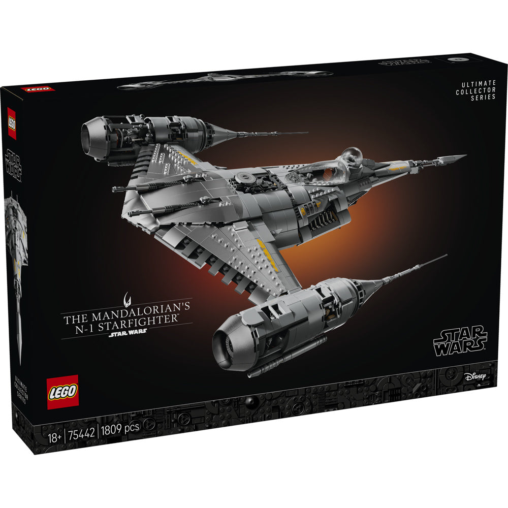 LEGO 75442 Star Wars The Mandalorian's N-1 Starfighter set, in packaging