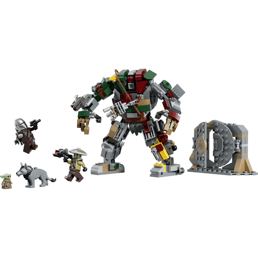 Assembled LEGO 75451 Star Wars Hutt Palace Sentry Droid Showdown set