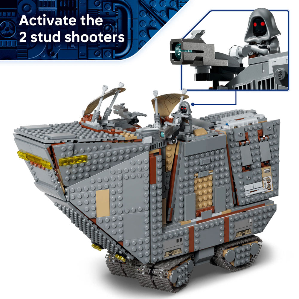 2 stud shooters on the LEGO 75453 Star Wars Offworld Sandcrawler and Mudhorn set.