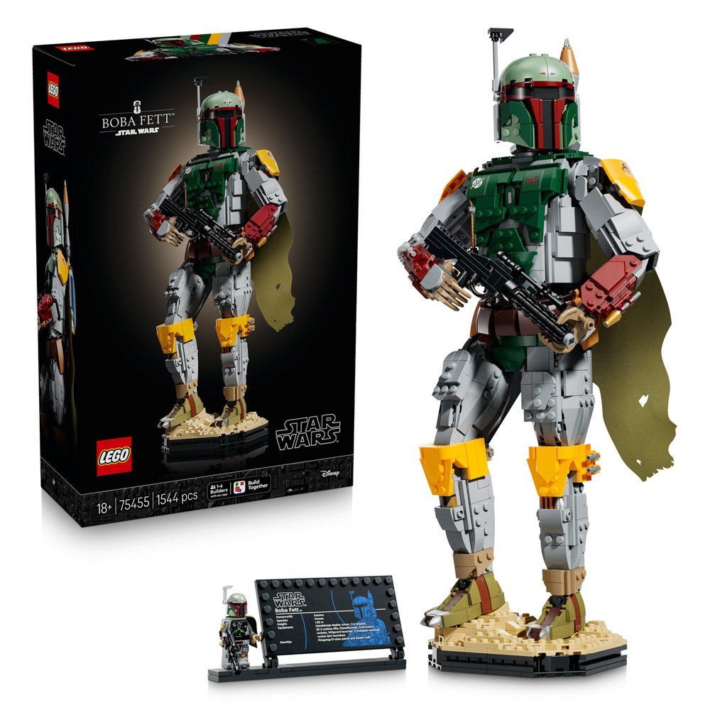 Assembled LEGO 75455 Star Wars Boba Fett set.