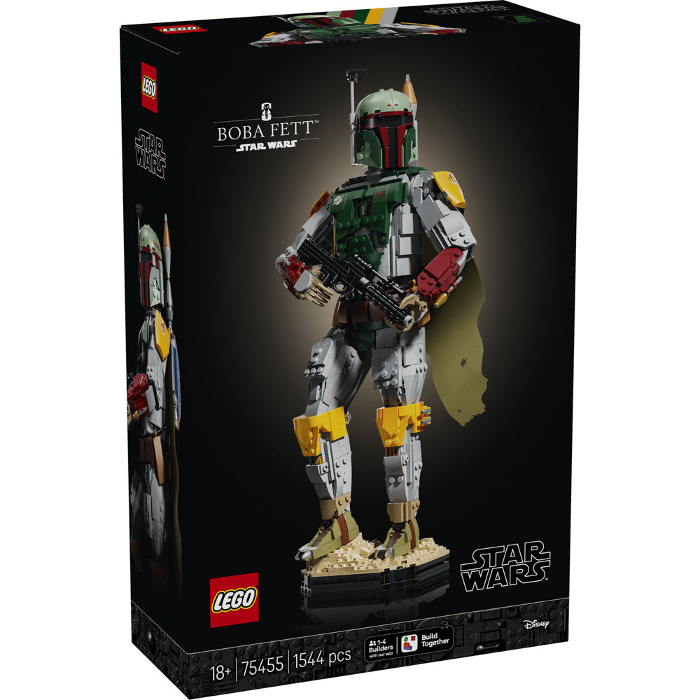 LEGO 75455 Star Wars Boba Fett set, in packaging.