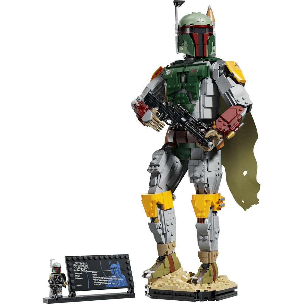 Assembled LEGO 75455 Star Wars Boba Fett set.