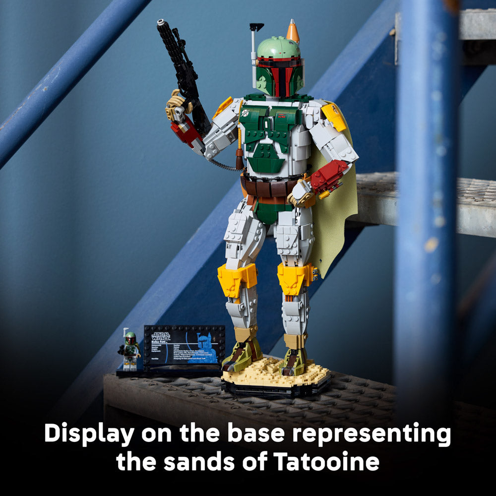 Assembled LEGO 75455 Star Wars Boba Fett set.
