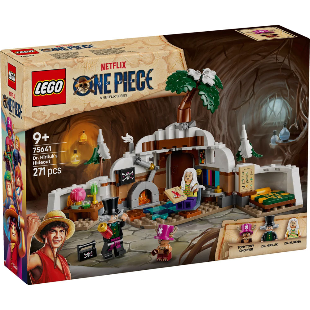LEGO 75641 ONE PIECE Dr. Hiriluk's Hideout diorama set, in packaging