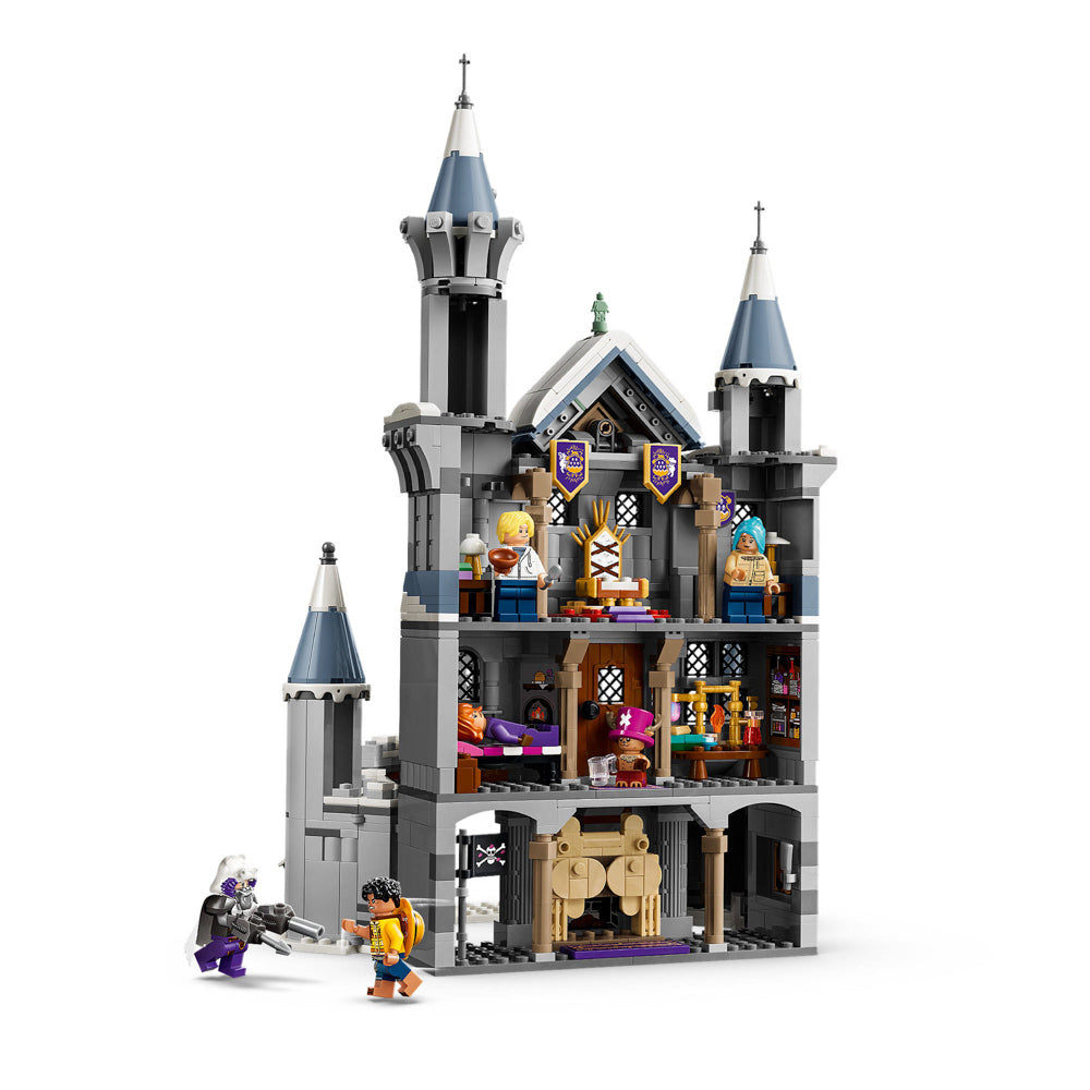 Assembled LEGO 75645 ONE PIECE Battle at Drum Castle set
