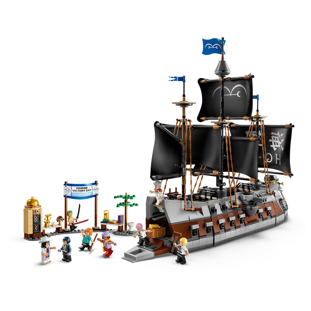 Assembled LEGO 75646 ONE PIECE Garp's Marine Battleship Ship set
