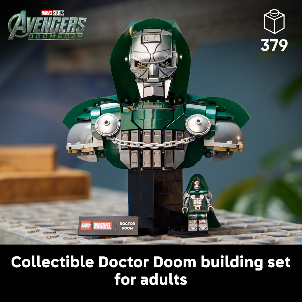 LEGO 76345 Marvel Doctor Doom Bust