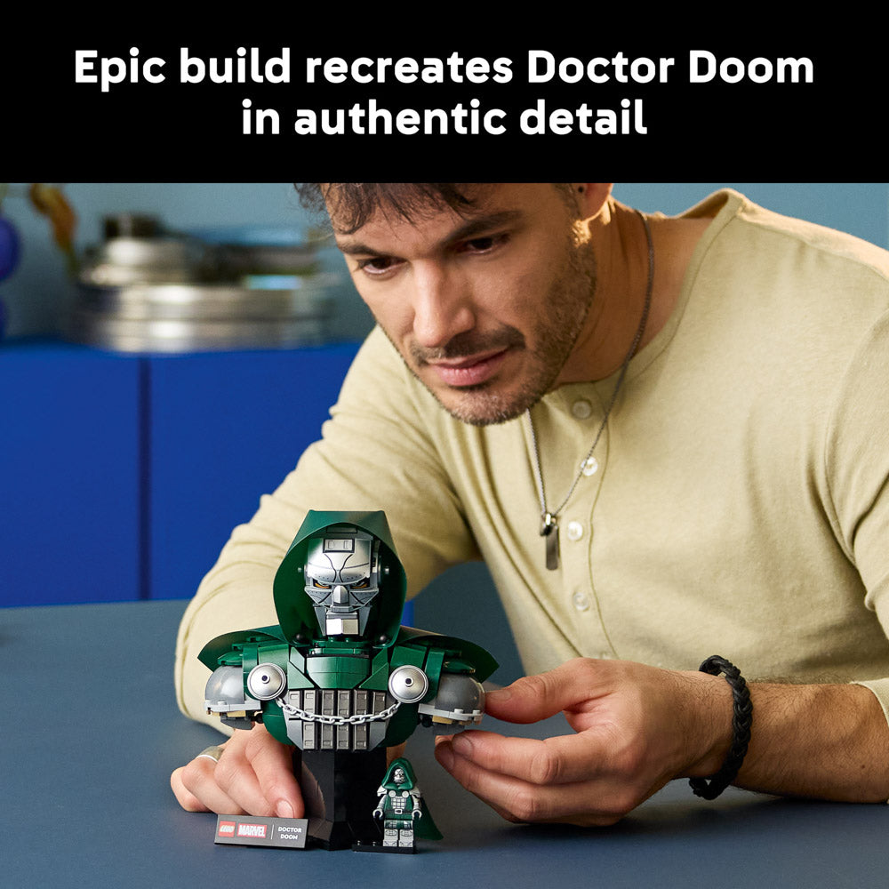LEGO 76345 Marvel Doctor Doom Bust