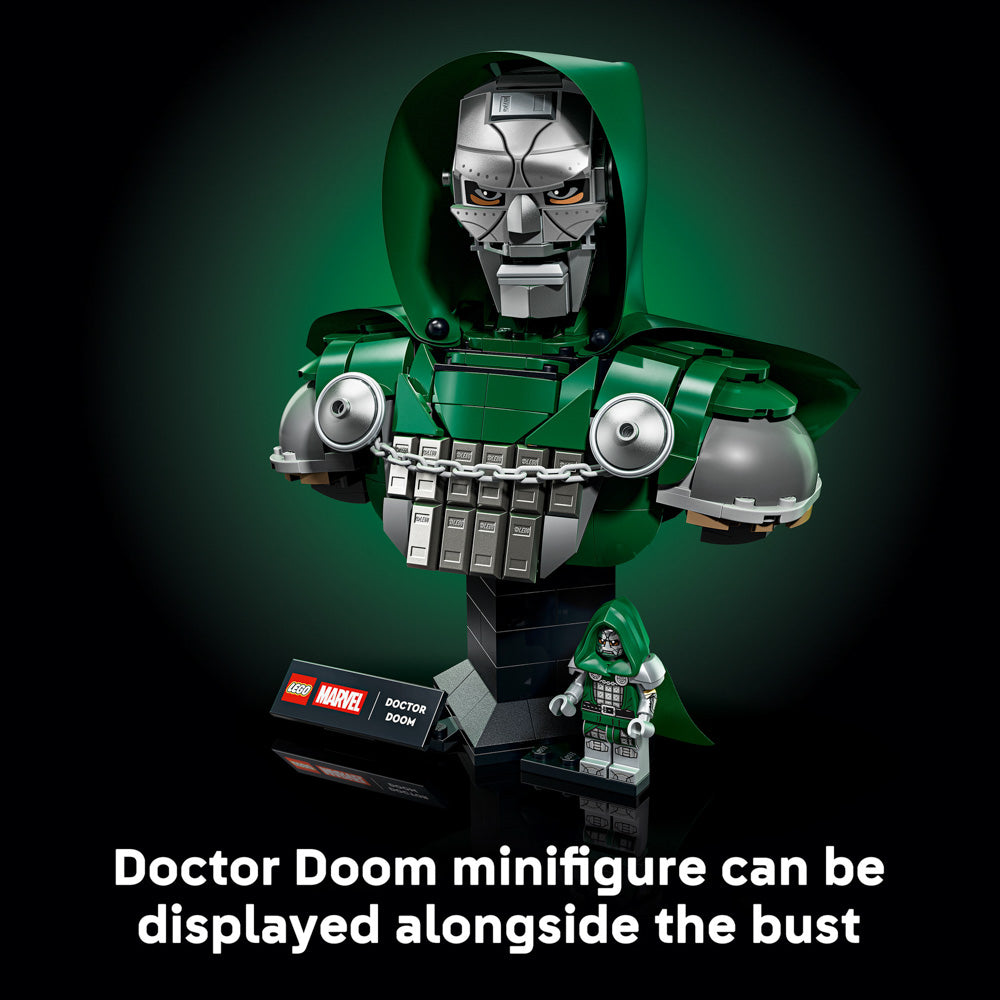 LEGO 76345 Marvel Doctor Doom Bust