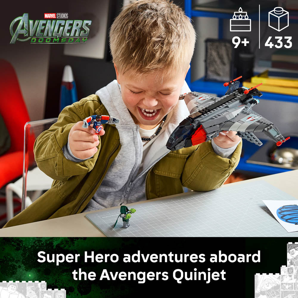 LEGO 76347 Marvel Avengers: Doomsday Quinjet