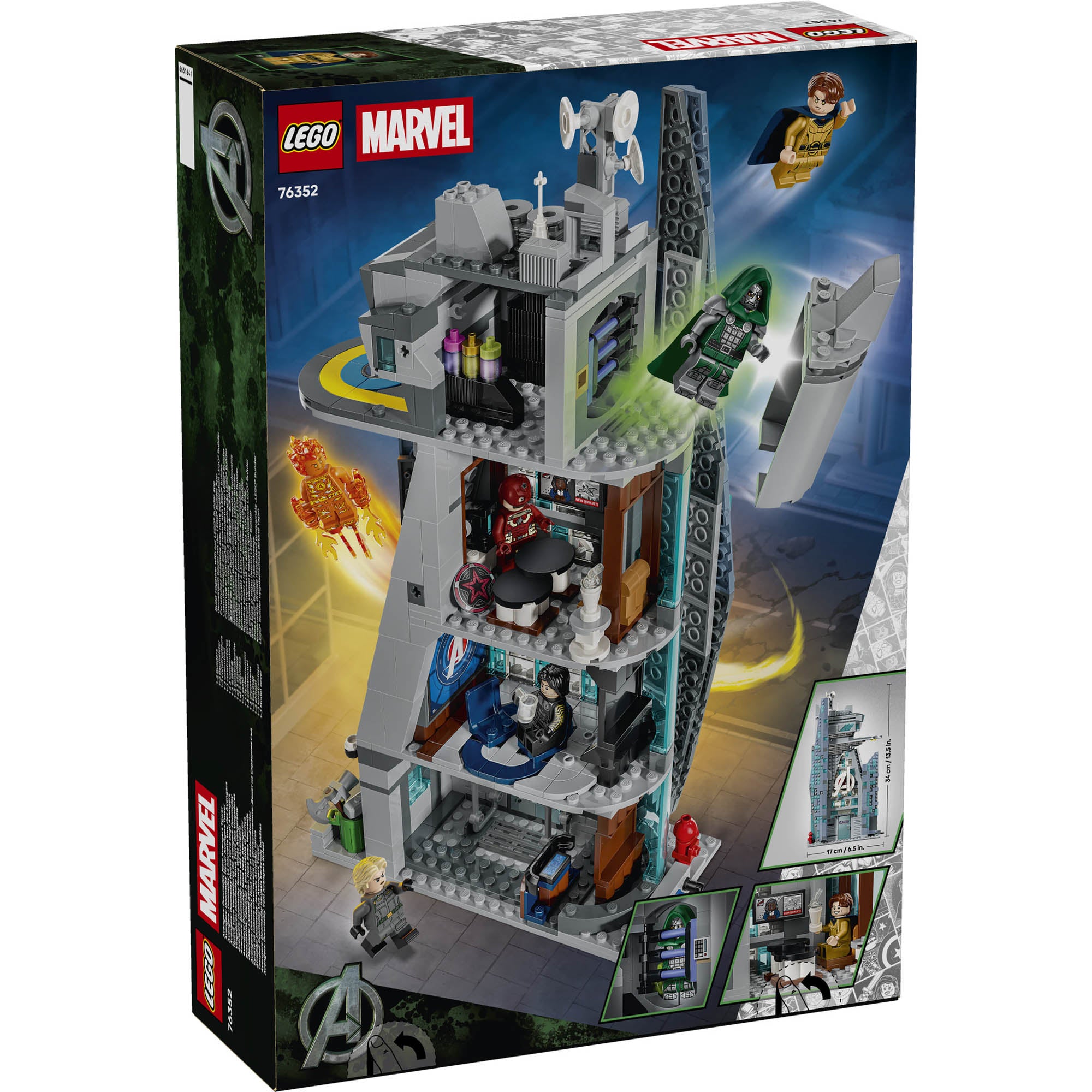 LEGO 76352 Marvel Avengers: Doomsday New Avengers Tower