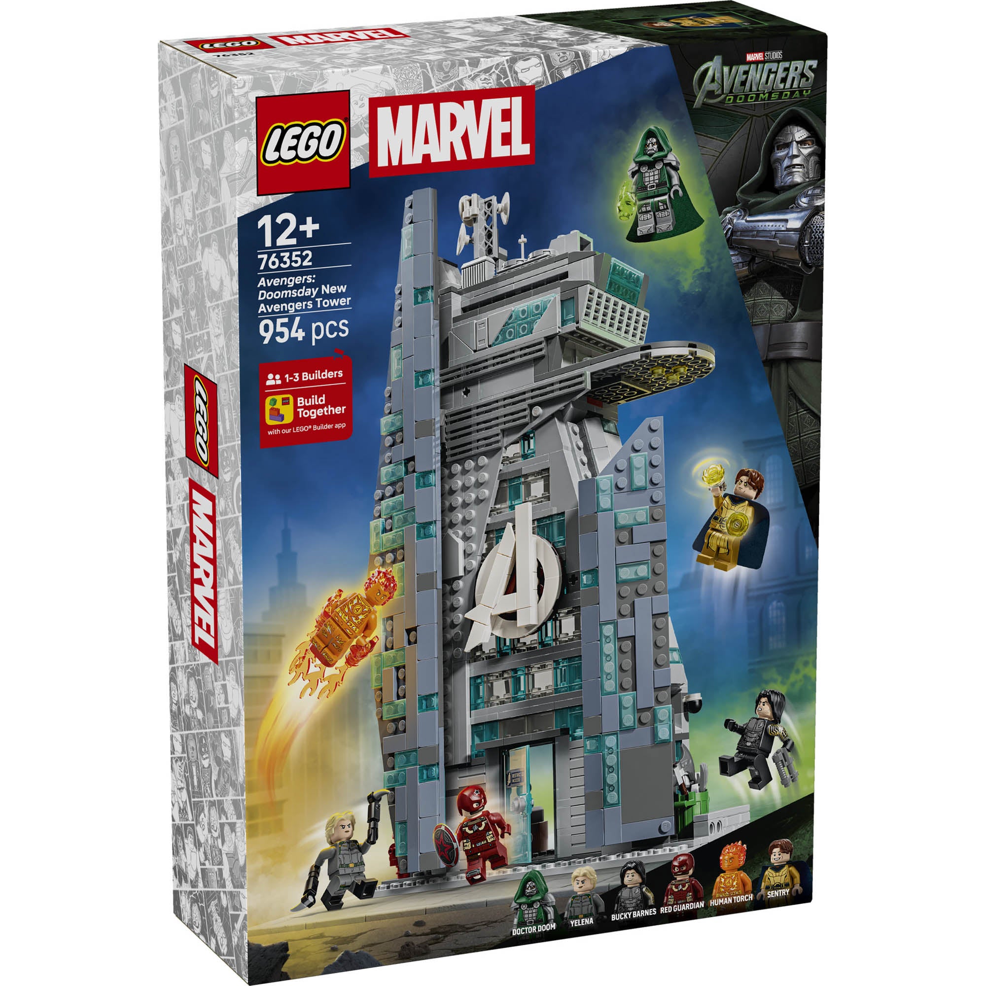 LEGO 76352 Marvel Avengers: Doomsday New Avengers Tower