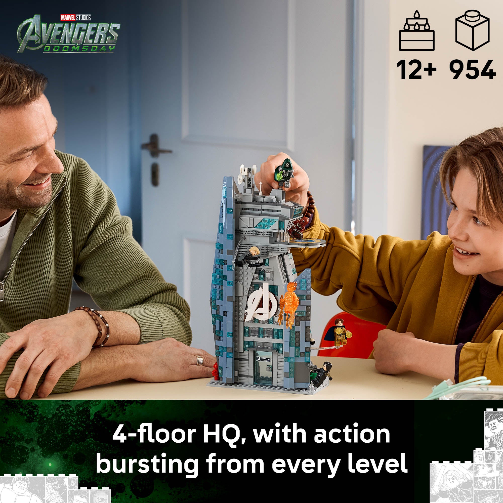 LEGO 76352 Marvel Avengers: Doomsday New Avengers Tower
