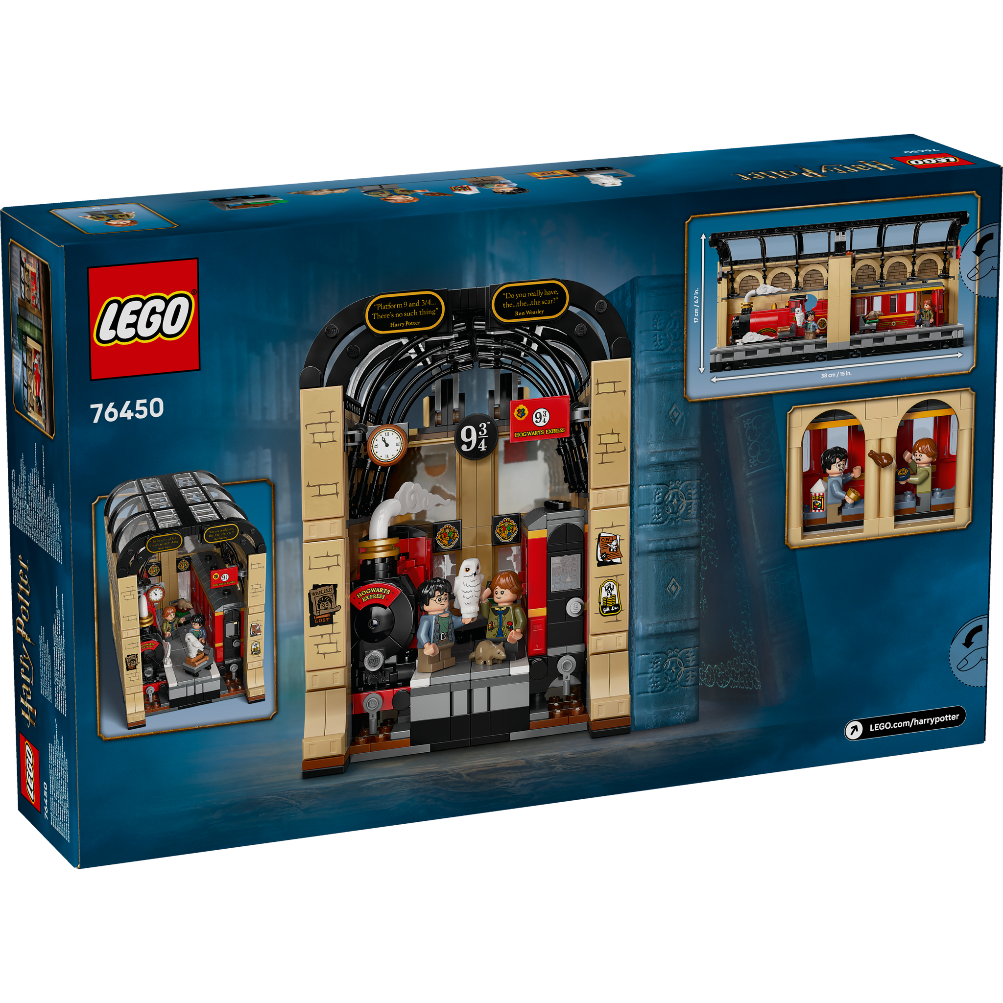LEGO 76450 Harry Potter Book Nook: Hogwarts™ Express