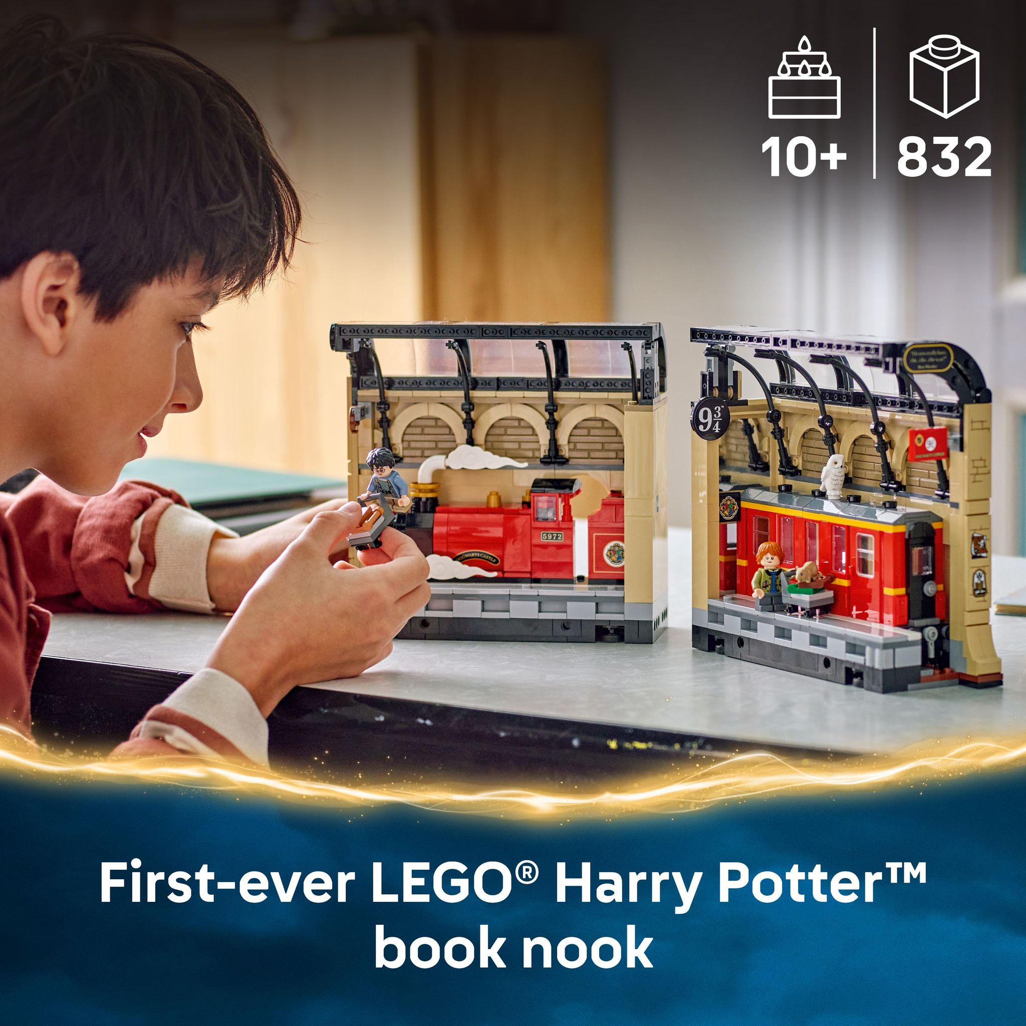 LEGO 76450 Harry Potter Book Nook: Hogwarts™ Express