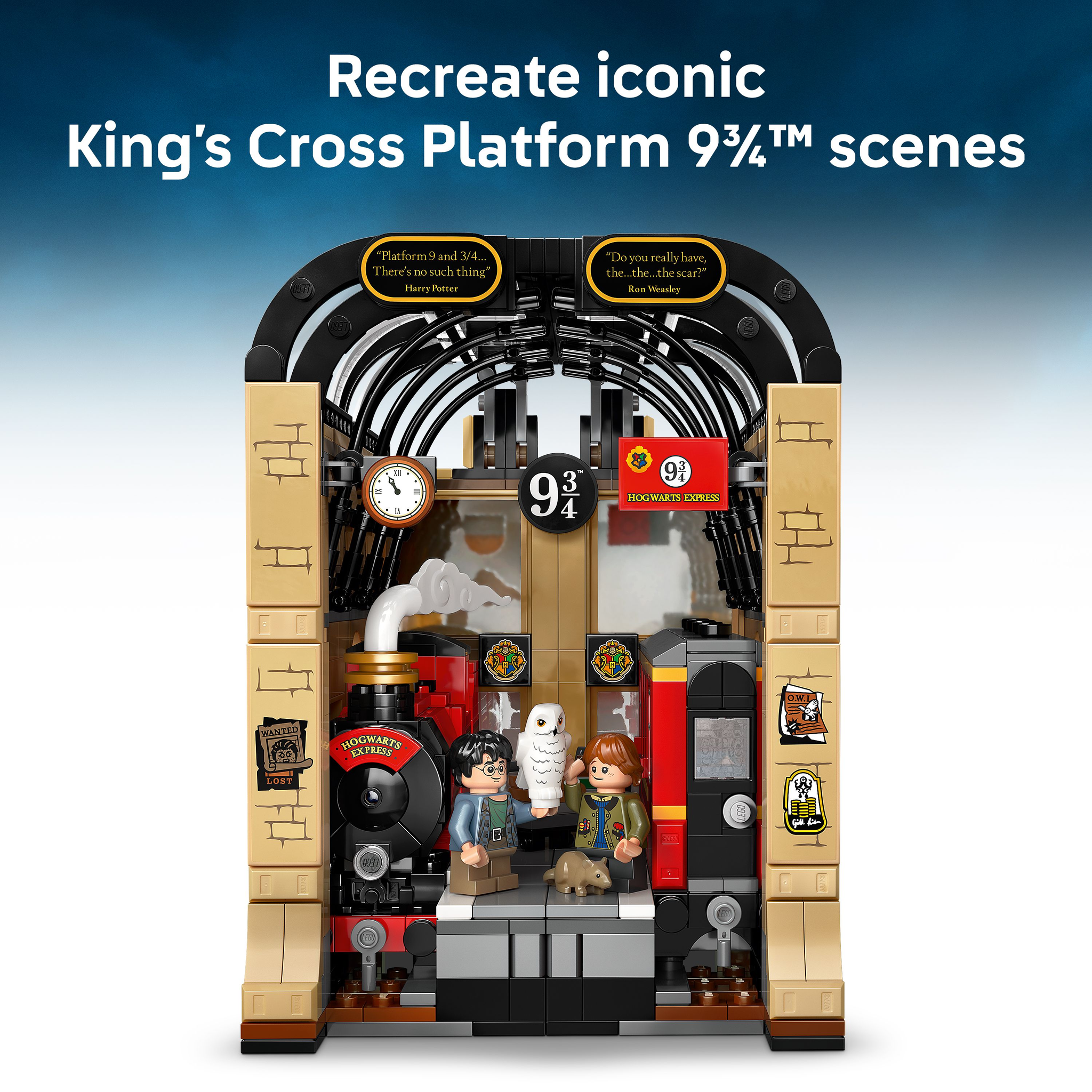 LEGO 76450 Harry Potter Book Nook: Hogwarts™ Express