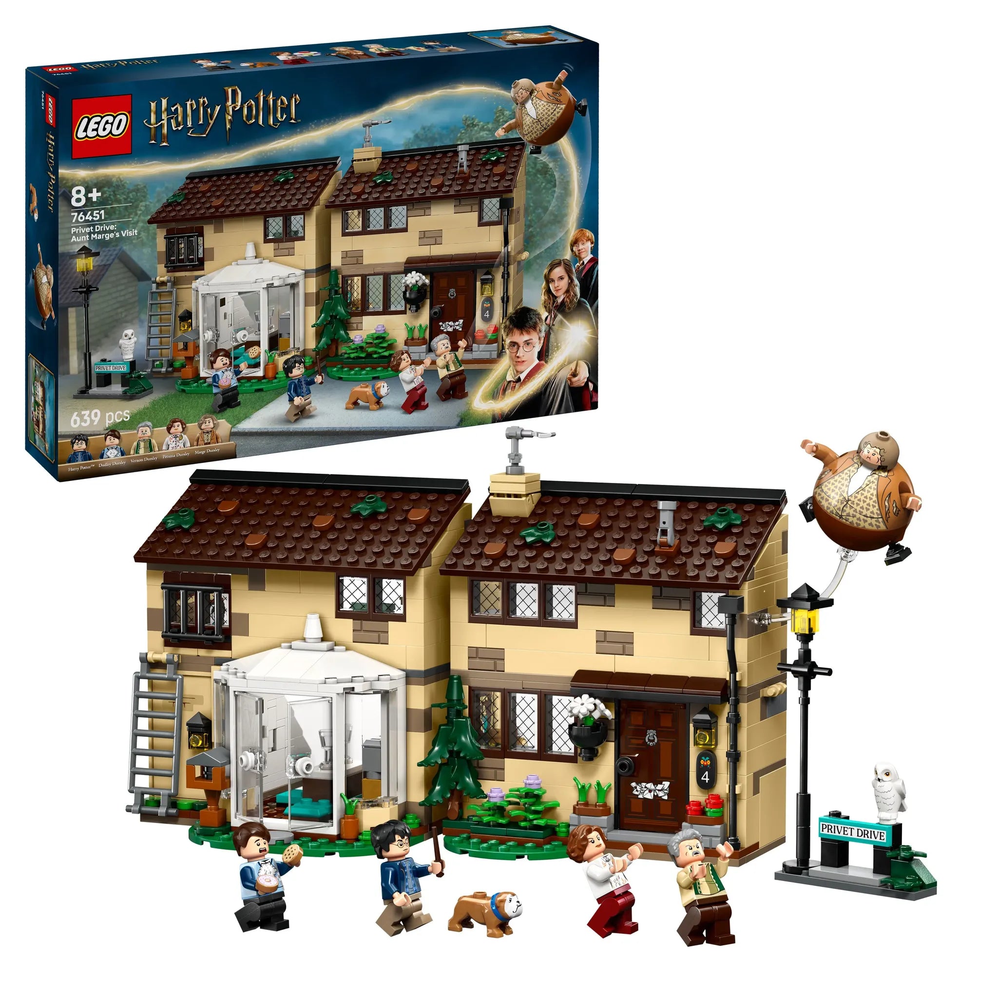 LEGO 76451 Harry Potter Privet Drive: Aunt Marge's Visit