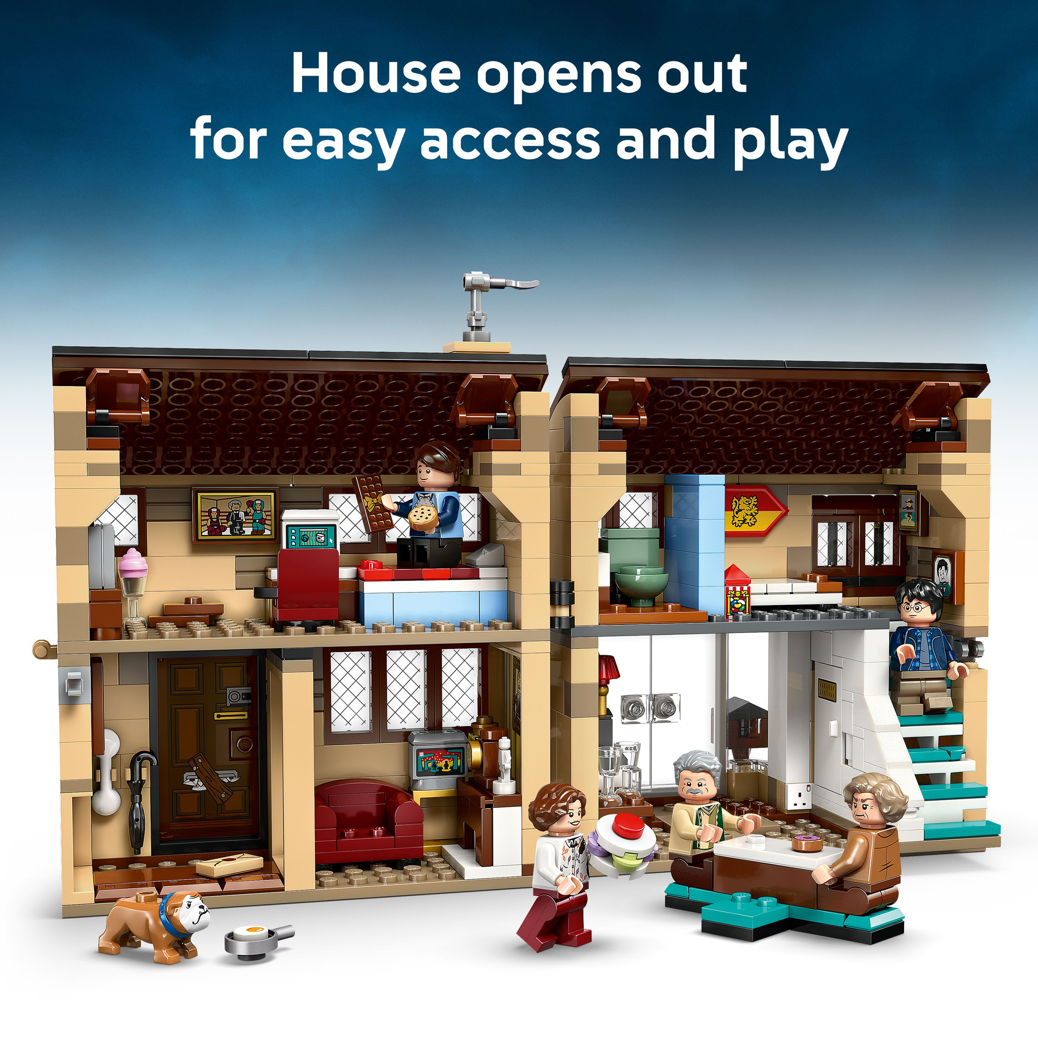 LEGO 76451 Harry Potter Privet Drive: Aunt Marge's Visit